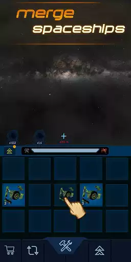 Play Space Merge: Idle Star Battles  and enjoy Space Merge: Idle Star Battles with UptoPlay