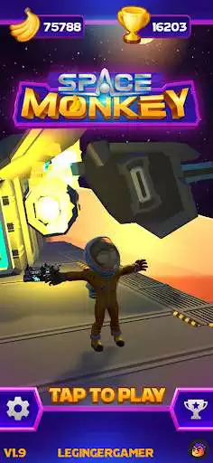 Play Space Monkey - Crypto Runner  and enjoy Space Monkey - Crypto Runner with UptoPlay