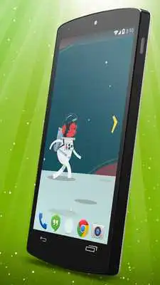 Play Space Monkey Live Wallpaper