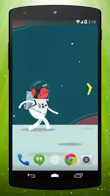 Play Space Monkey Live Wallpaper