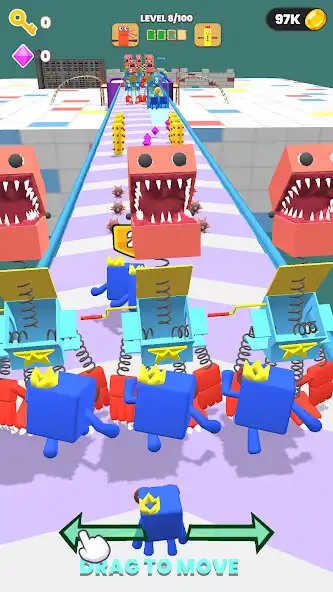 Play Space Monster Run as an online game Space Monster Run with UptoPlay