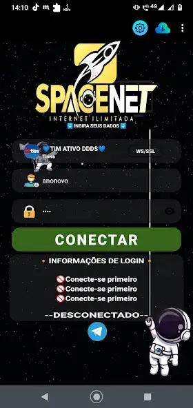 Play SPACENET TELEGRAM  and enjoy SPACENET TELEGRAM with UptoPlay