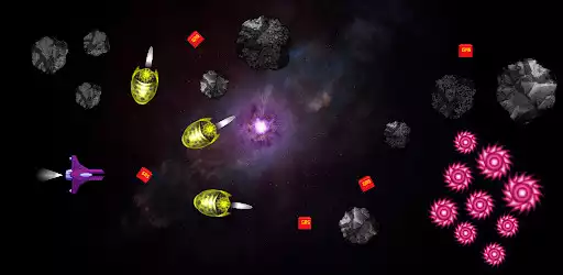 Play Space Nomad: hyper casual space game as an online game Space Nomad: hyper casual space game with UptoPlay