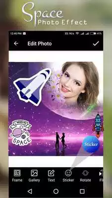 Play Space Photo Effect