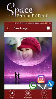 Play Space Photo Effect