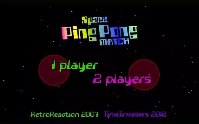Play Space Ping Pong Match Free