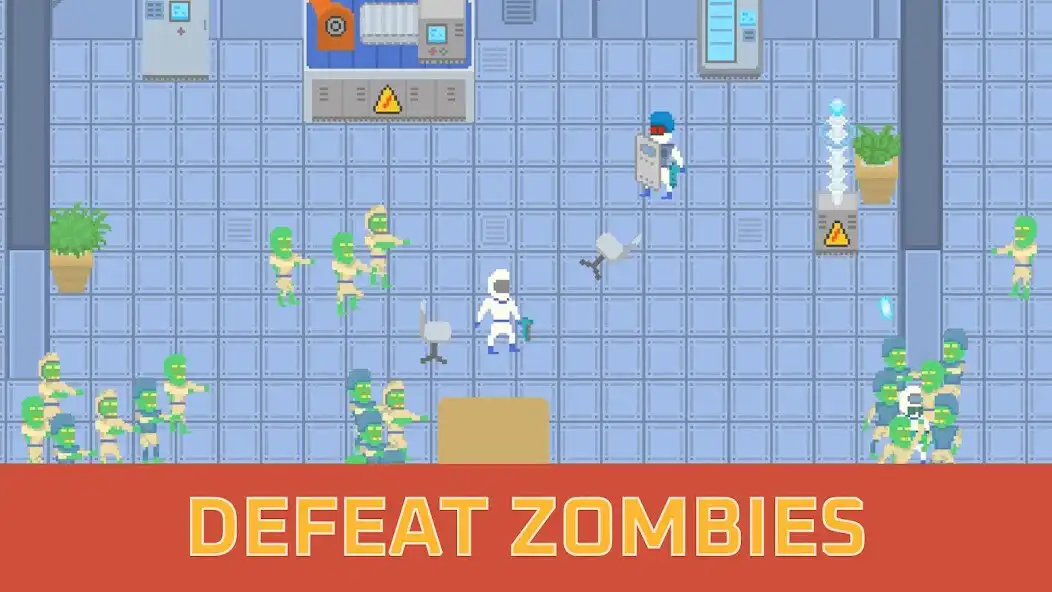 Play Space Pixel Zombie as an online game Space Pixel Zombie with UptoPlay