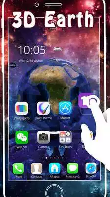 Play Space Planet 3D Earth Theme
