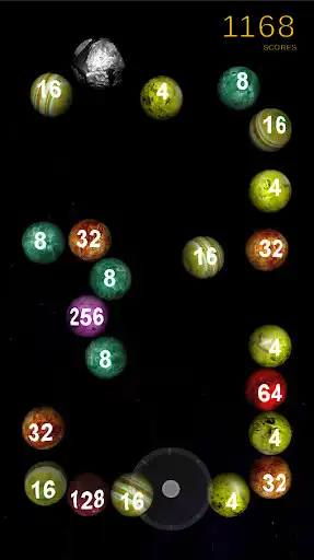 Play Space Pool 2048 3D merge as an online game Space Pool 2048 3D merge with UptoPlay