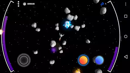 Play SpaceRocks! as an online game SpaceRocks! with UptoPlay