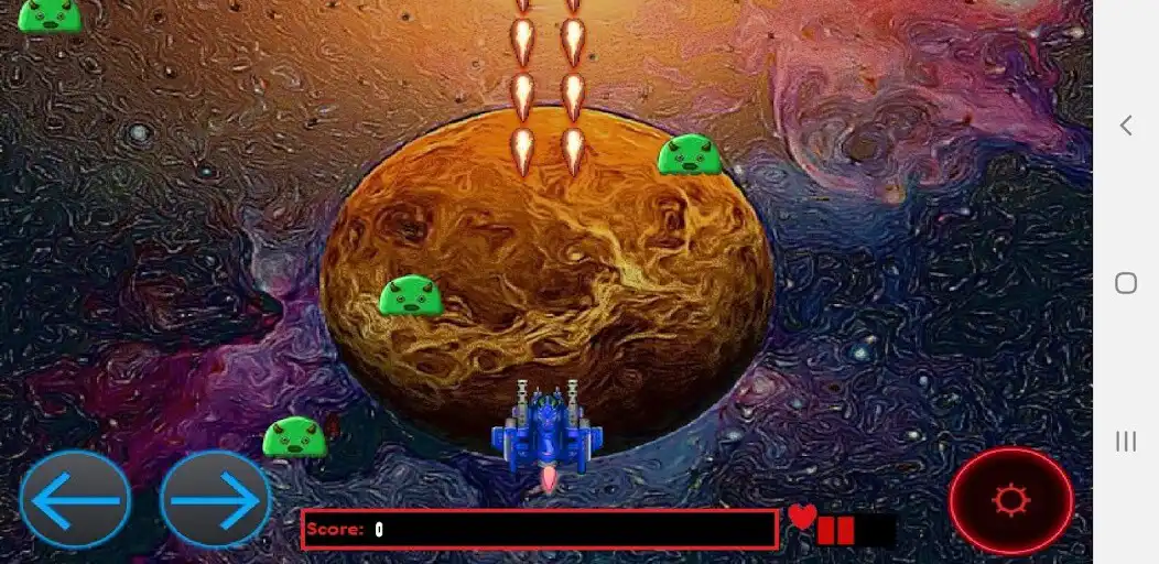 Play Space Savior as an online game Space Savior with UptoPlay