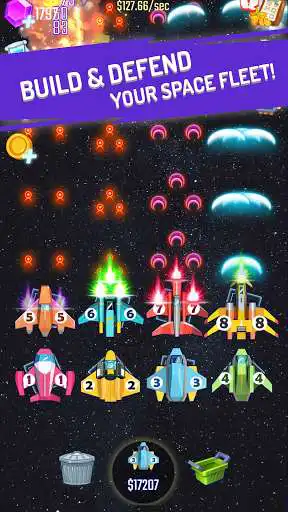 Play Spaceship Defender - Merge & Shoot  and enjoy Spaceship Defender - Merge & Shoot with UptoPlay