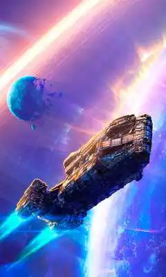 Play Spaceship Live Wallpaper