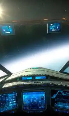 Play Spaceship Live Wallpaper