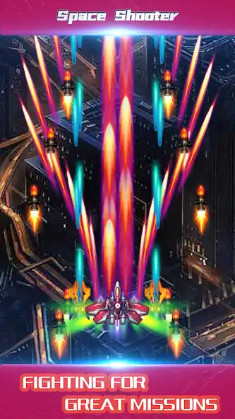 Play Space Shooter: Galaxy Defender as an online game Space Shooter: Galaxy Defender with UptoPlay