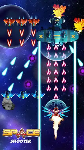 Play Space Shooter - Galaxy Defense as an online game Space Shooter - Galaxy Defense with UptoPlay