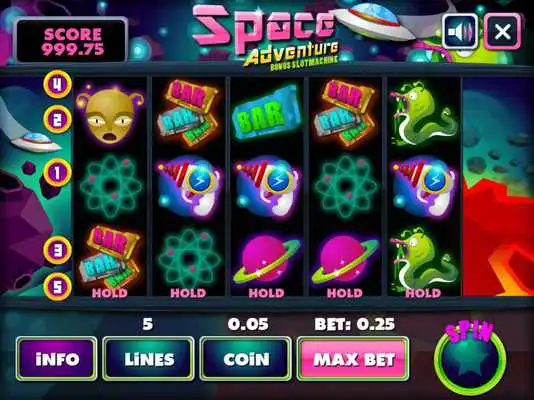Play space slot machine free games
