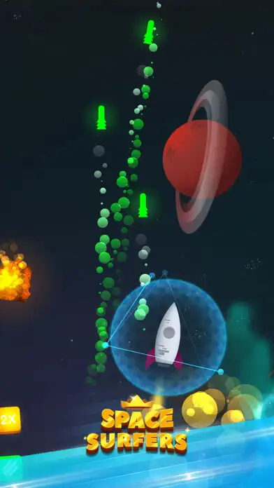 Play Space Surfers - Running Games as an online game Space Surfers - Running Games with UptoPlay