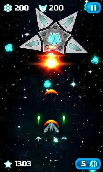 Play Space Survival Shooter as an online game Space Survival Shooter with UptoPlay