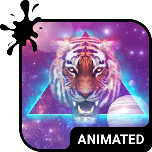 Play Space Tiger Animated Keyboard + Live Wallpaper APK Play Space Tiger Animated Keyboard + Live Wallpaper APK