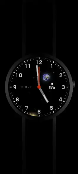Play Space Time Analog Watchface  and enjoy Space Time Analog Watchface with UptoPlay