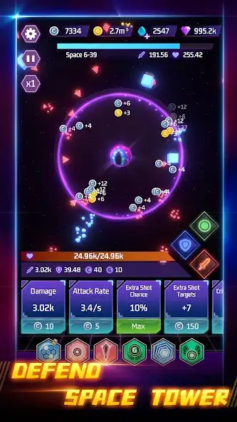 Play Space Tower - Galaxy Tower TD  and enjoy Space Tower - Galaxy Tower TD with UptoPlay