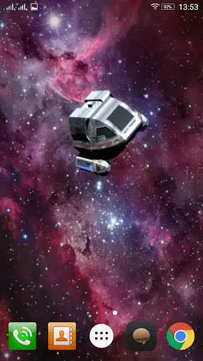 Play Space Travel Live Wallpaper