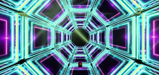Play Space Tunnel Neon as an online game Space Tunnel Neon with UptoPlay