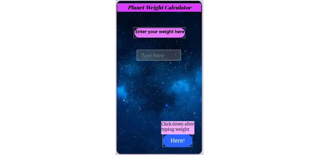 Play Space Weight Calculator  and enjoy Space Weight Calculator with UptoPlay