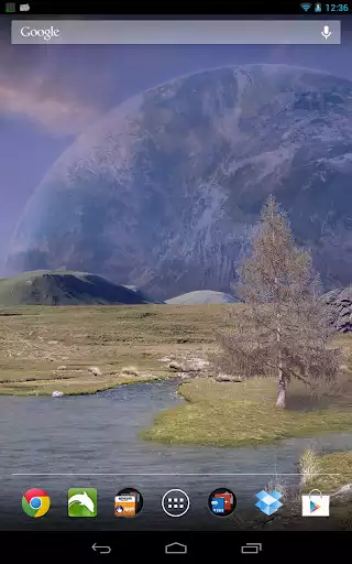 Play Space World Live Wallpaper as an online game Space World Live Wallpaper with UptoPlay
