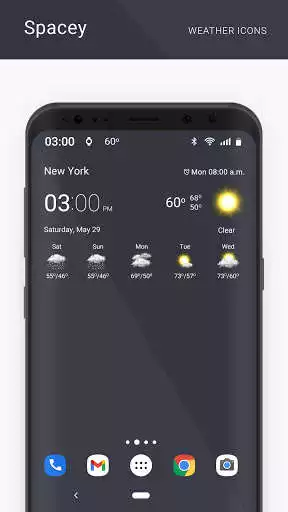 Play Spacey weather icons as an online game Spacey weather icons with UptoPlay