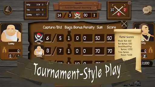 Play Spades Cutthroat Pirates as an online game Spades Cutthroat Pirates with UptoPlay