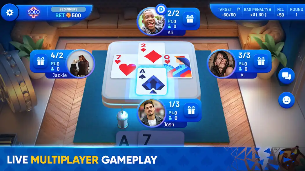Play Spades Masters - Card Game  and enjoy Spades Masters - Card Game with UptoPlay