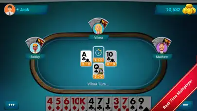 Play Spades: Multiplayer card game as an online game Spades: Multiplayer card game with UptoPlay