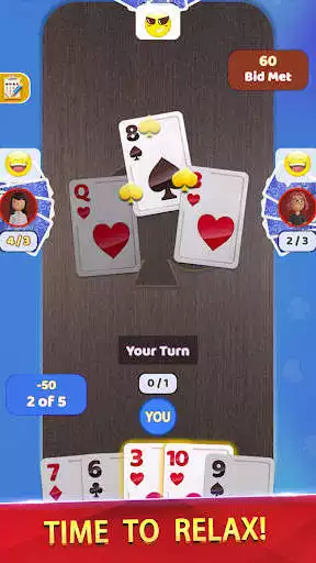 Play Spades Offline - Card Game as an online game Spades Offline - Card Game with UptoPlay