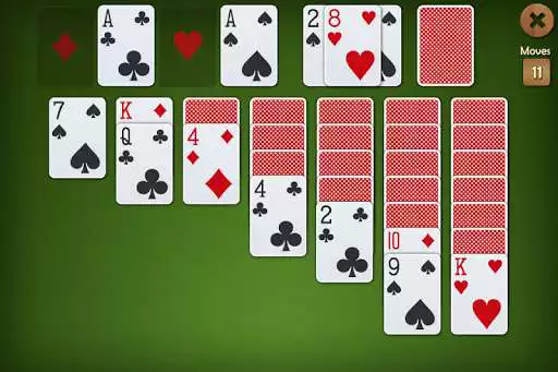 Play Spades Solitaire Backgammon as an online game Spades Solitaire Backgammon with UptoPlay
