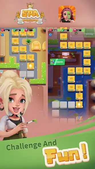Play Spa Empire Tycoon: ASMR Salon as an online game Spa Empire Tycoon: ASMR Salon with UptoPlay