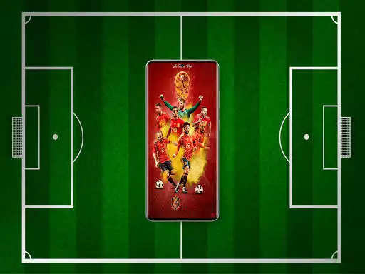 Play Spain Art Wallpaper Euro 2021 as an online game Spain Art Wallpaper Euro 2021 with UptoPlay