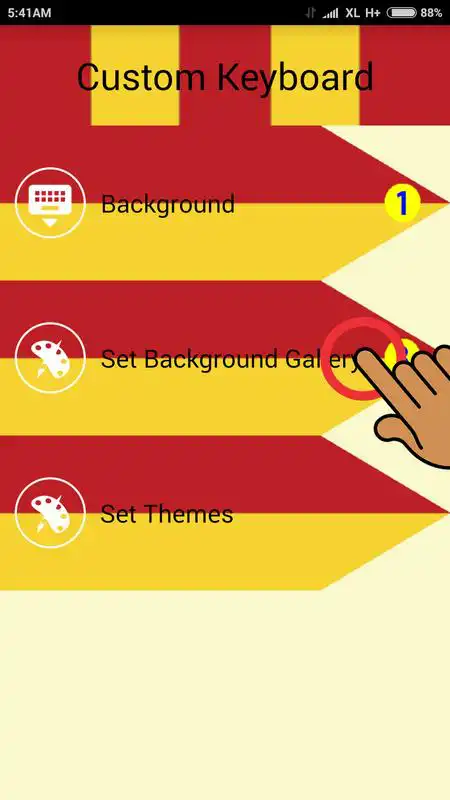 Play Spain Football Keyboard