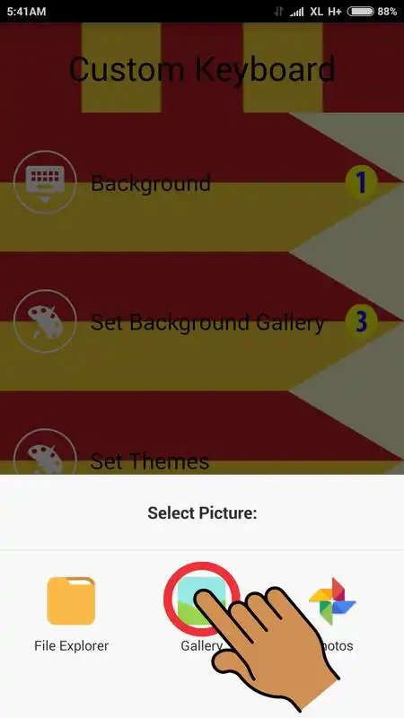 Play Spain Football Keyboard