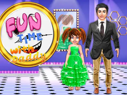 Play Spa Makeover Fun with Daddy  and enjoy Spa Makeover Fun with Daddy with UptoPlay