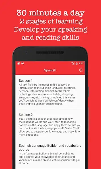 Play Spanish by Michel Thomas as an online game Spanish by Michel Thomas with UptoPlay