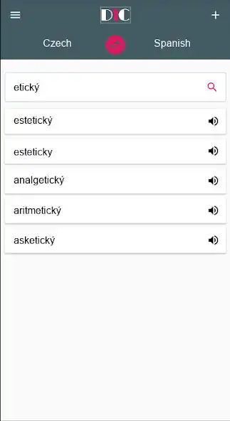 Play Spanish - Czech Dictionary  translator (Dic1) as an online game Spanish - Czech Dictionary  translator (Dic1) with UptoPlay