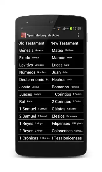 Play Spanish-English Bible  and enjoy Spanish-English Bible with UptoPlay