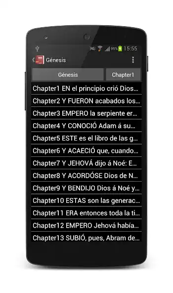 Play Spanish-English Bible as an online game Spanish-English Bible with UptoPlay