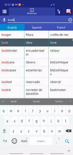 Play Spanish French Dictionary as an online game Spanish French Dictionary with UptoPlay