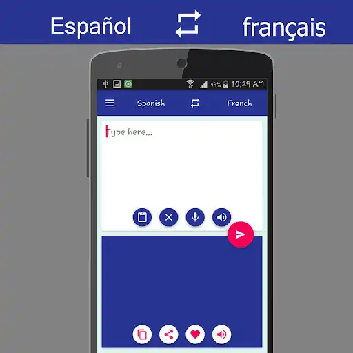 Play Spanish French Translator