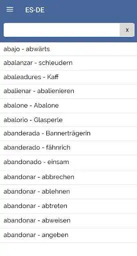 Play Spanish German Dictionary (OFFLINE)  and enjoy Spanish German Dictionary (OFFLINE) with UptoPlay