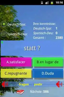 Play Spanish German Trainer 2400wrd