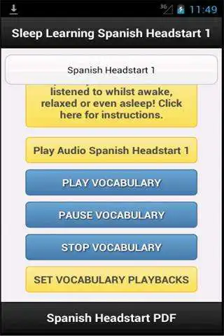 Play APK Spanish Head Start 1 and enjoy Spanish Head Start 1 with UptoPlay com.spanish.headstart1 Play APK Spanish Head Start 1 and enjoy Spanish Head Start 1 with UptoPlay com.spanish.headstart1